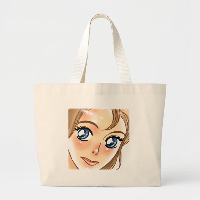ANIMEFLICKA JUMBO TYGKASSE (Framsidan)