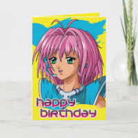 Animeflickafödelsedag