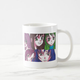 animeflickor kaffemugg