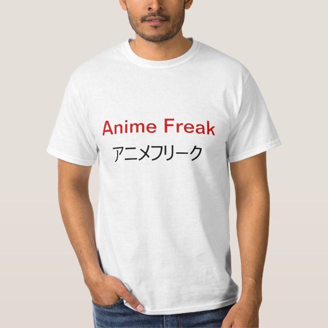 Animefreak T-shirt (Framsida)