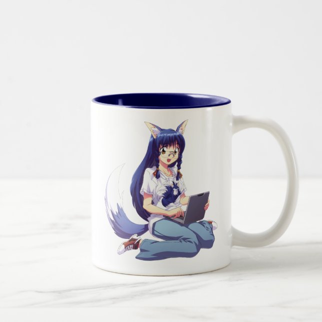 AnimeGeekmugg Två-Tonad Mugg (Höger)