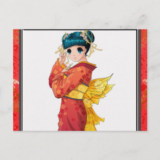 AnimeGeisha Vykort