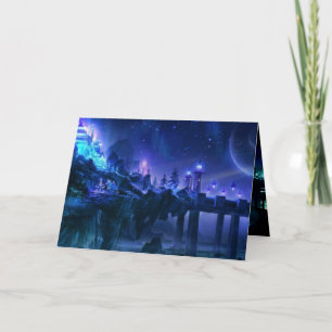 Animehälsningkort Kort