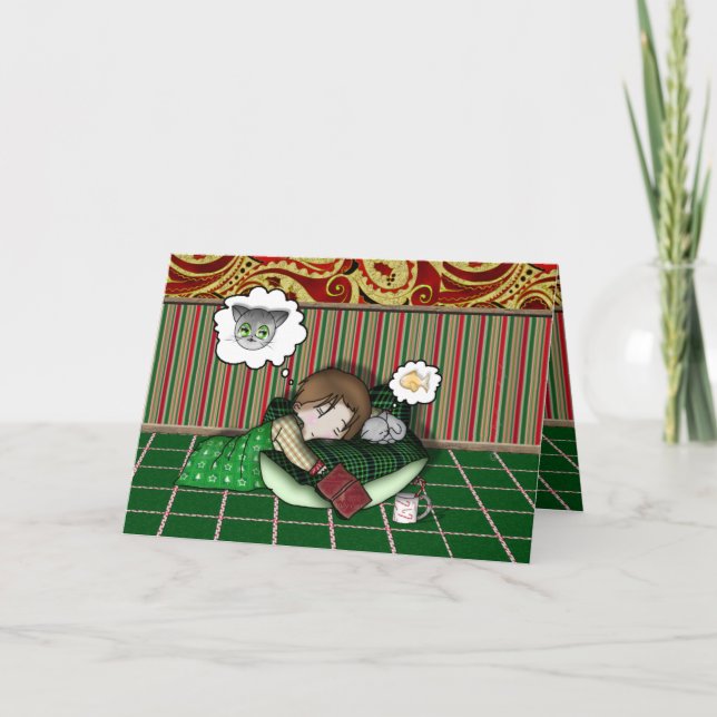 Animehelgdagdröm Helgkort (Framsida)