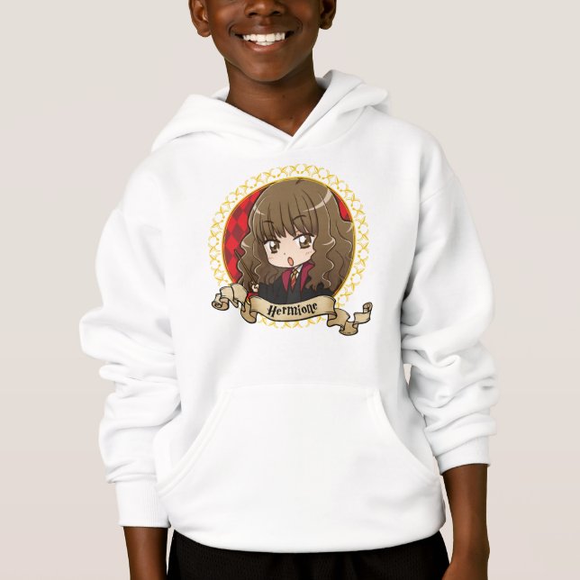 AnimeHermione Granger porträtt Tee (Framsida)