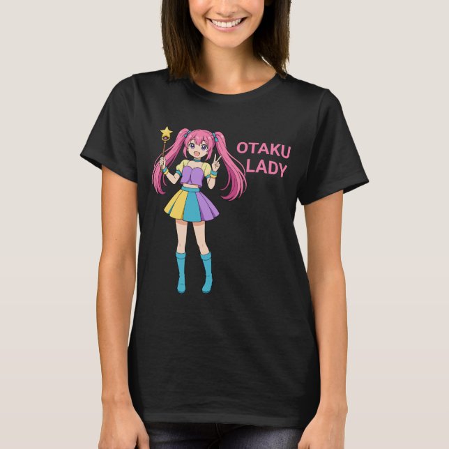 Animeinspirerad T-Shirt | Coola Japanska Manga (Framsida)