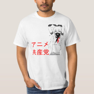 Animekommunistparti-/anarkistWaifu utslagsplats T Shirt