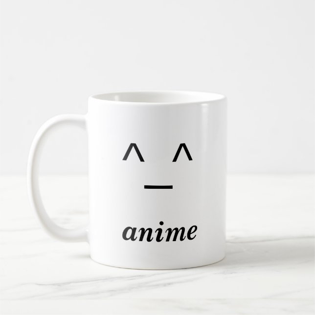 animemugg för någon som gillar anime kaffemugg (Vänster)