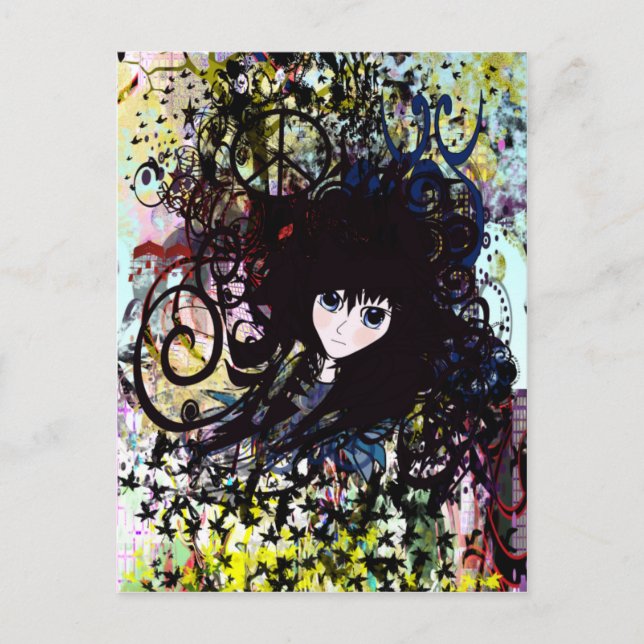 animePeace2b Vykort (Framsida)