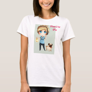 AnimePewDiePie t-skjorta Tee Shirt