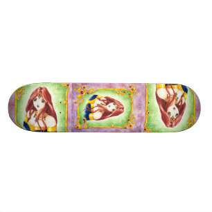 AnimePrincess Skateboard Bräda 19,5 Cm