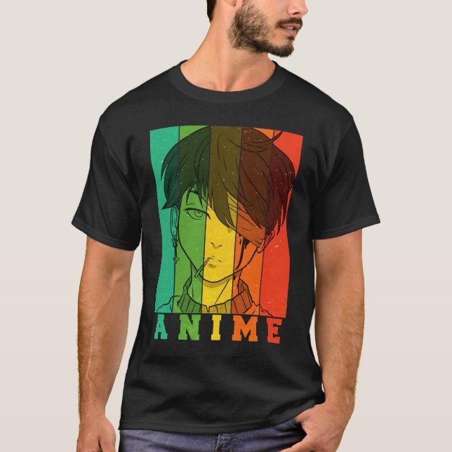 Animera återställ Vintage T Shirt (Framsida)