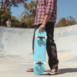 Animera Blue Pastel Dango Skateboard