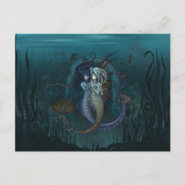 Animera fantasy Sjöjungfruars vycard Vykort