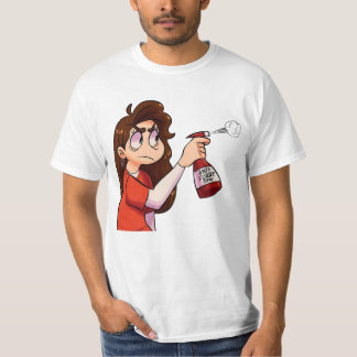 animera hårig t shirt