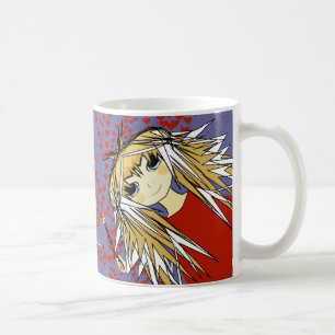 Animera med markerad citattecken kaffemugg
