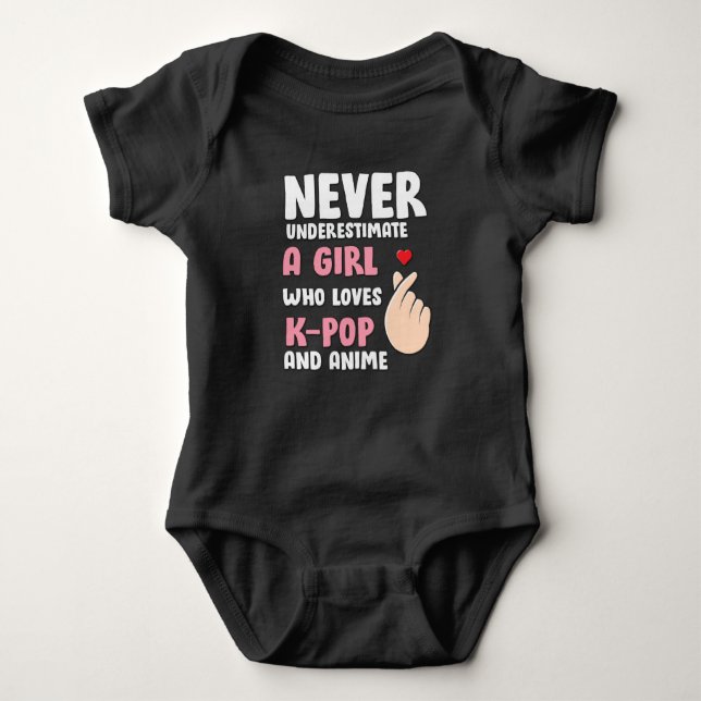 Animera och K-popup-citat: Underskatta aldrig en f T Shirt (Framsida)