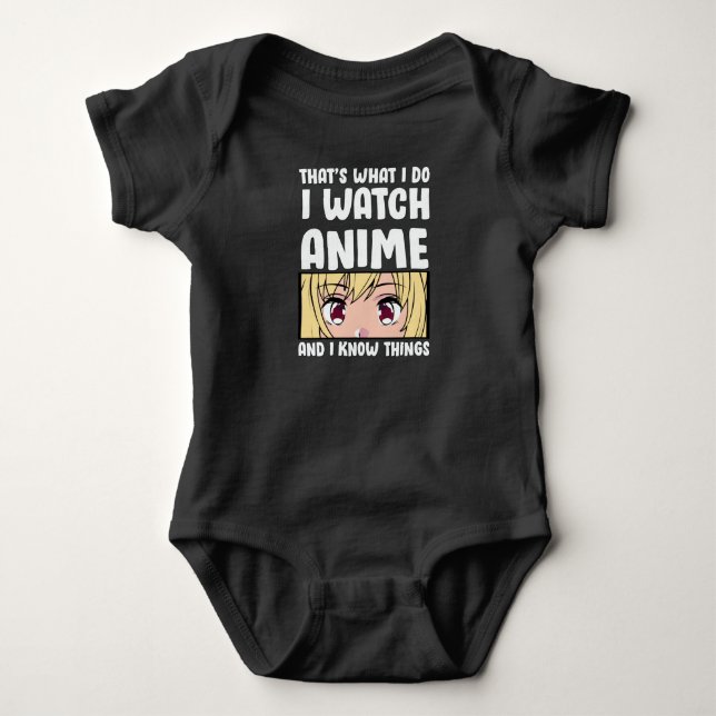 Animera offertdesign | I Watch Anime T Shirt (Framsida)
