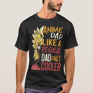 Animera Pappa som en vanlig Pappa-kylare Far D T Shirt