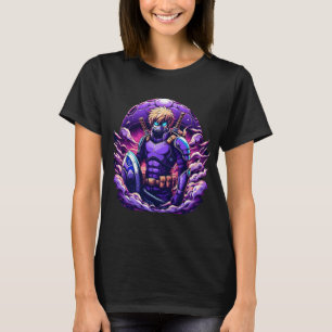 Animera spelaren för Anime Fläkt & Video Game Älsk T Shirt
