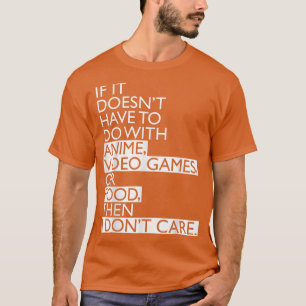 Animera videospel eller mat t shirt