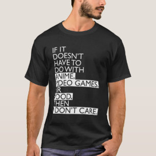 Animera videospel eller matvaror - Långärmad Shirt T