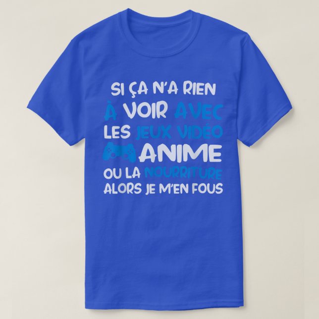 Animera videospel  t shirt (Design framsida)