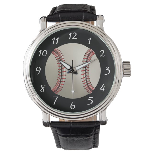 Animerad Baseball Armbandsur (Framsida)
