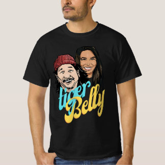 " Animerad Bobby Lee Tiger Belly" T Shirt