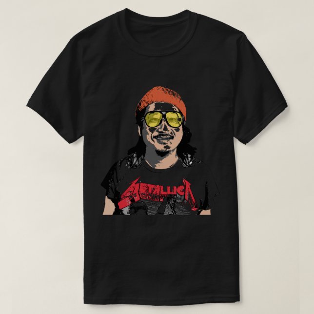 Animerad Bobby Lee Tiger Belly T Shirt (Design framsida)