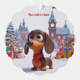Animerad Dachshund Puppy