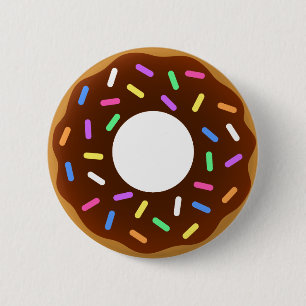 Animerad Donut Design Knapp