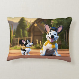 ANIMERAD DRAWN KID PILLOW PRYDNADSKUDDE