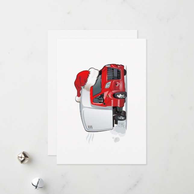 Animerad julhälsningskort julkort (Fram/Back In Situ)