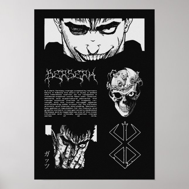 animerad, manga, söt, kawaii, estetisk, japan, fli poster (Framsidan)