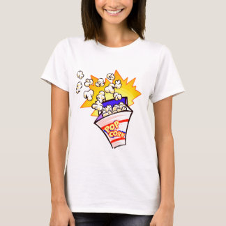animerad popcorn t-shirt