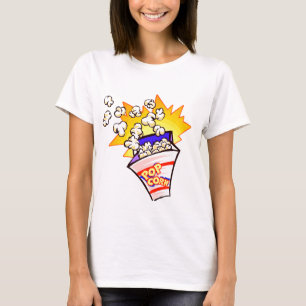 animerad popcorn tee
