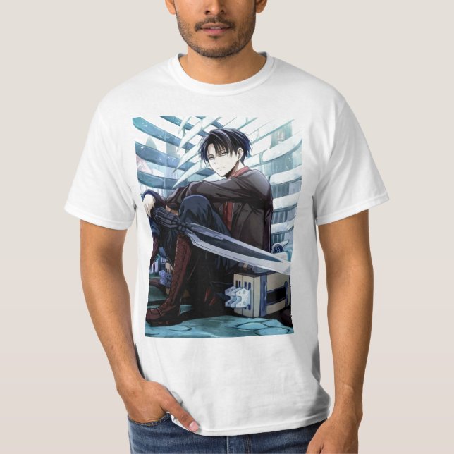 animerad skjorta t shirt (Framsida)