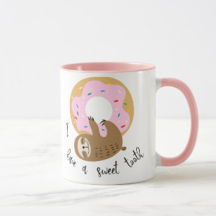Animerad Sloth Mugg