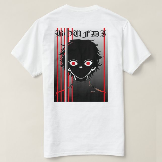 animerad t shirt (Design baksida)