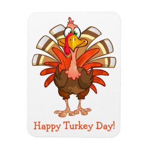 Animerad Turkey Magnet