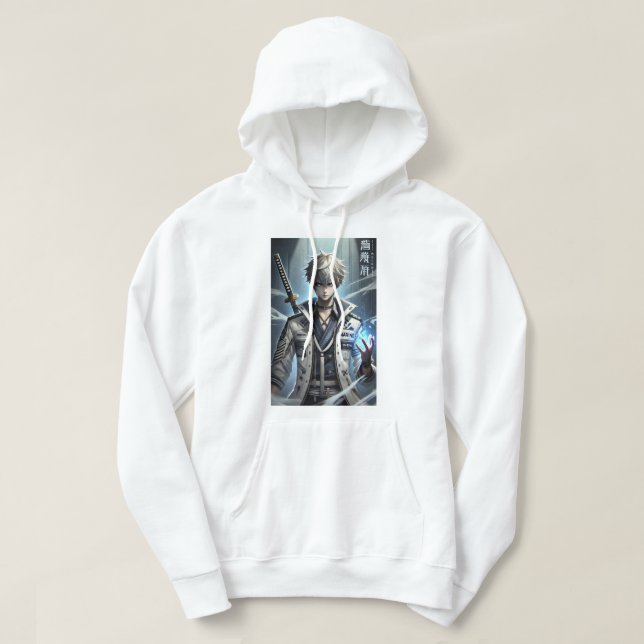animerade sweatshirts hoodie (Design framsida)