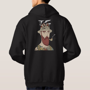 Animeraden tecknader för morbror Smoker Hoodie