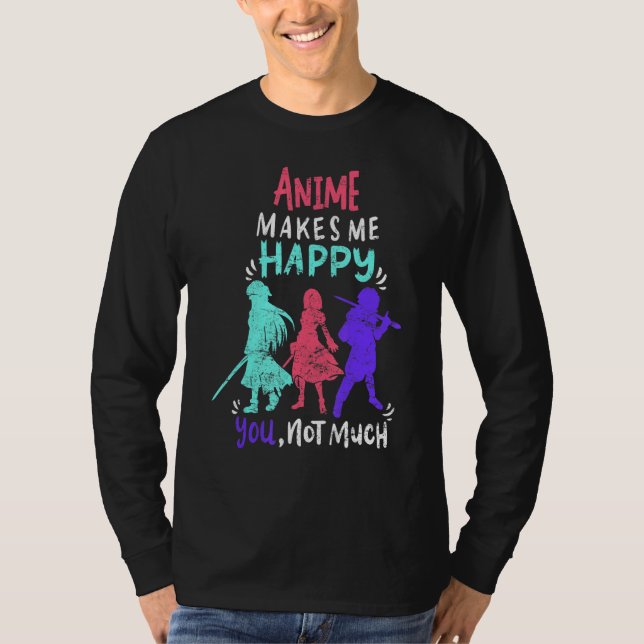 Animeringsanimering för figurer t shirt (Framsida)