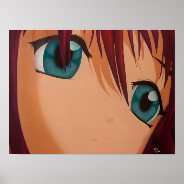 Animeringsarbetsyta tio - Premium-version Poster (Framsidan)