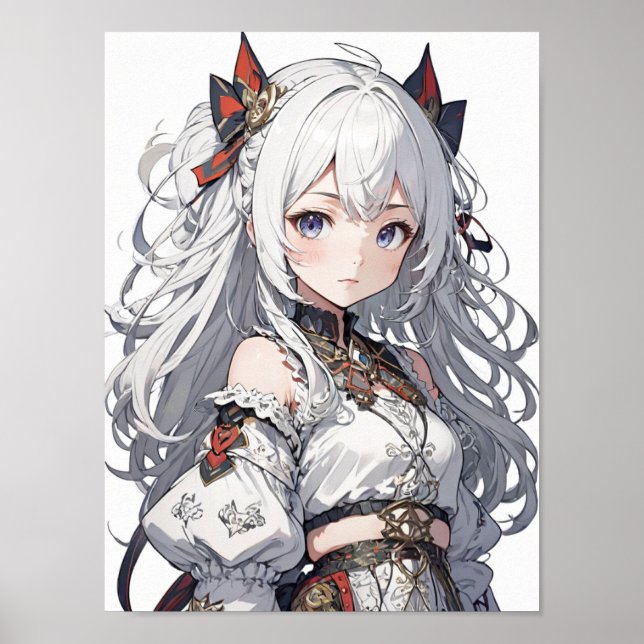 Animeringsflicka Poster (Framsidan)