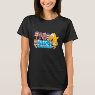 Animeringstecken för vintage Bubbles Kärlek Äventy T Shirt