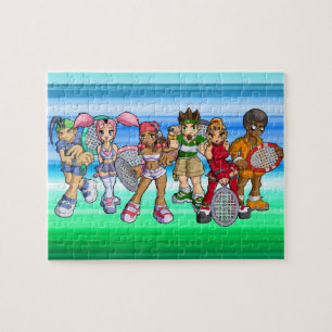 Animetennistecken Pussel