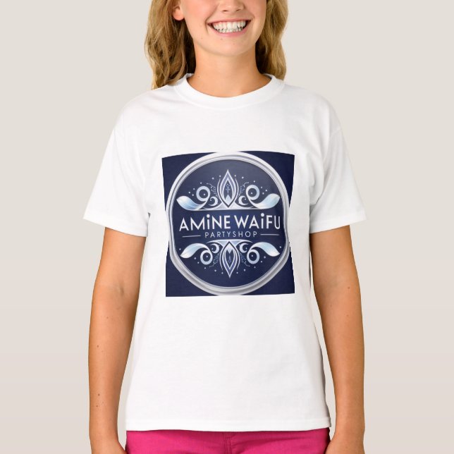 Animewaifupartiaffär T Shirt (Framsida)