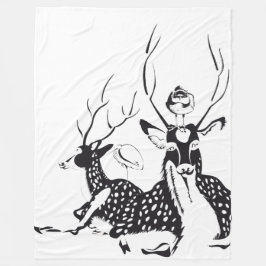 Animez votre couverture avec des animaux fleecefilt